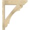Ekena Millwork Olympic Slat Rough Sawn Outlooker, Douglas Fir, 6"W x 22"D x 26"H OUT06X22X26OLY06RDF - alternate 3